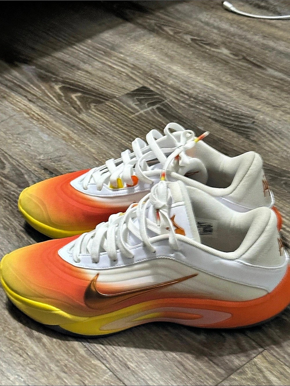 Nike A'One 'Candy Corn Queen' (A'ja Wilson) Basketball Sneakers